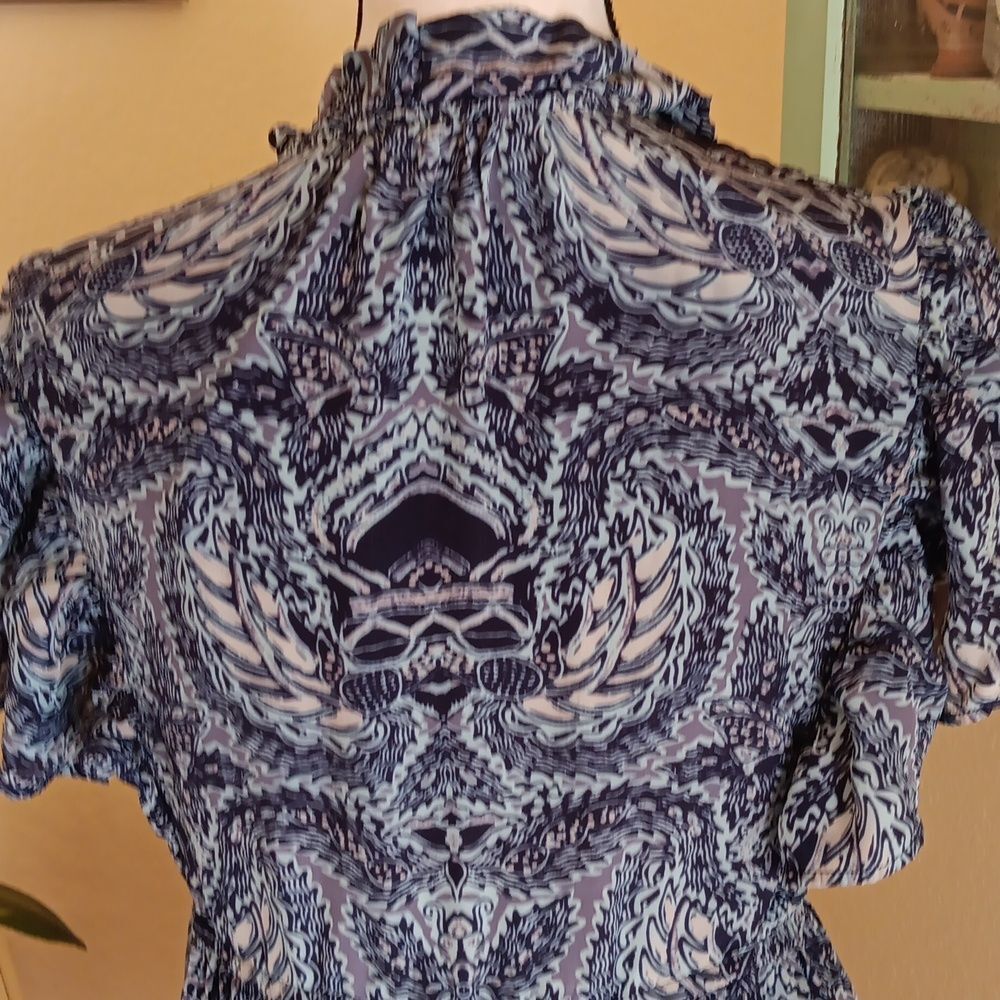 Sundance Skye Dress With Flutter Sleeves. Cottagecore. Beachy. Coastal Cowgirl - Picture 9 of 14